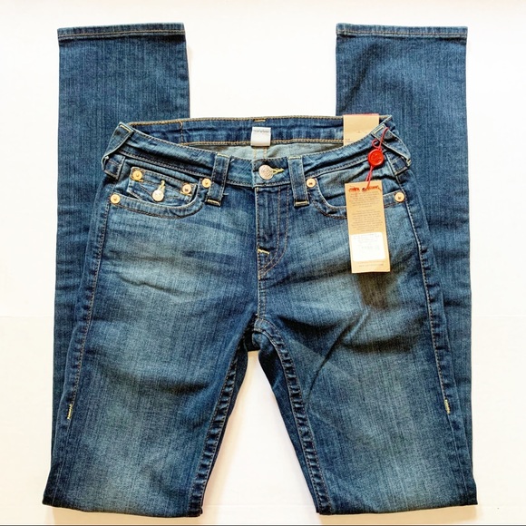 True Religion Denim - True Religion Slim Straight Jeans